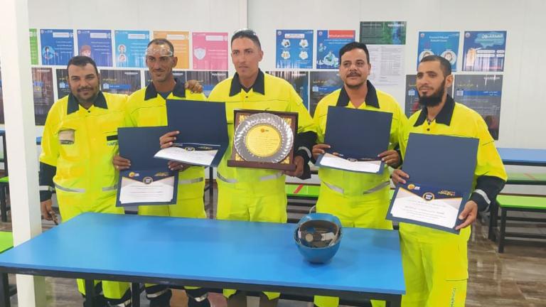 Harsco Environmental safety awards EZDK Egypt